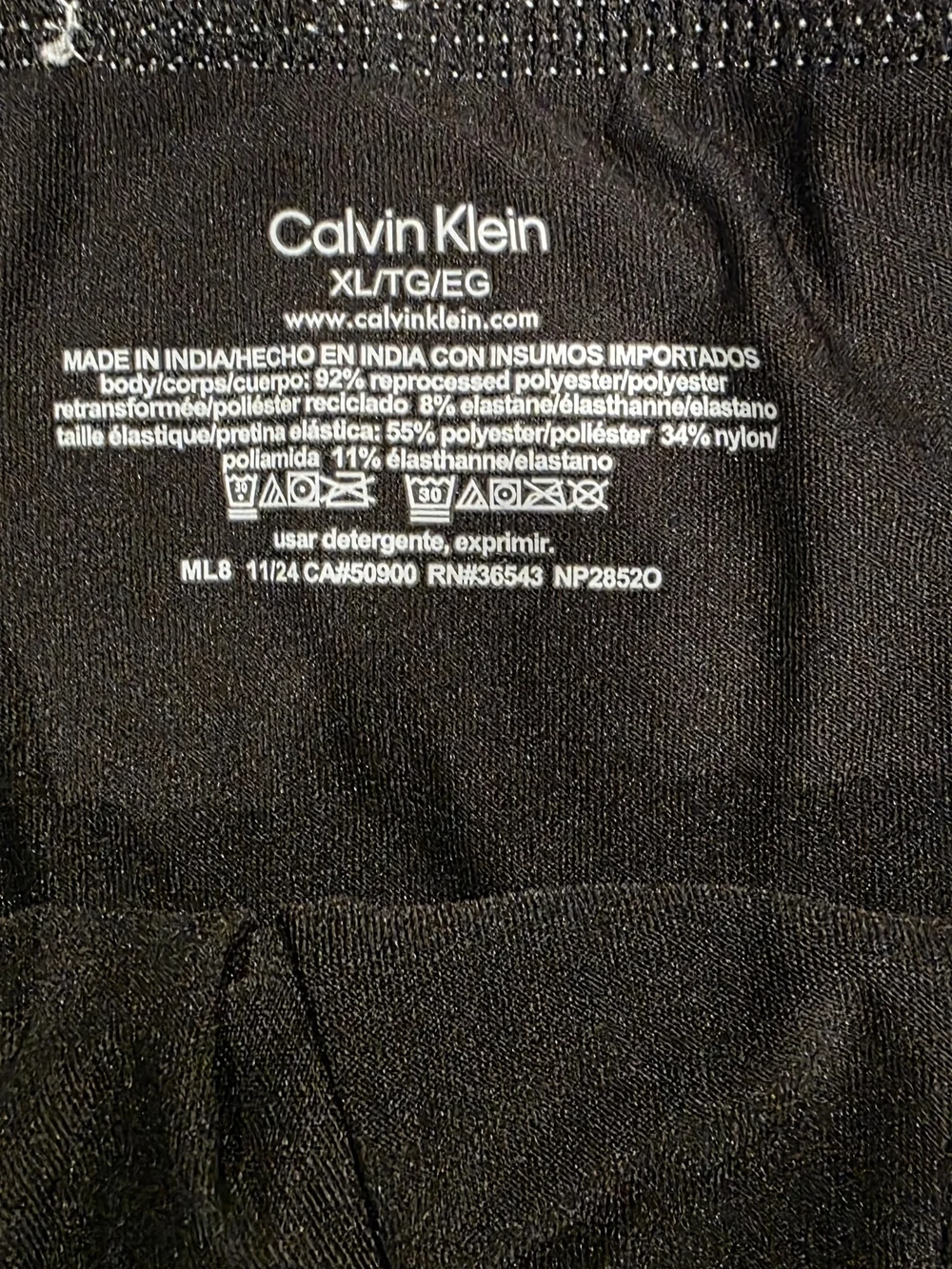 Calvin Klein soft black